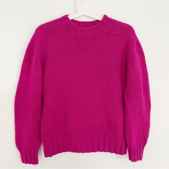 NWOT DOROTHEE SCHUMACHER
Heavenly Touch Cashmere Sweater in Intense Fuchsia XS - Picture 8 of 16